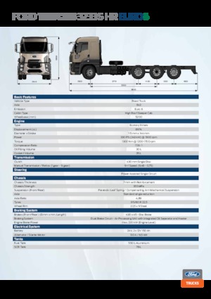 Fahrgestell Ford 3233S HR