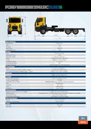 Fahrgestell Ford 3242CD