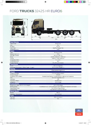 Fahrgestell Ford 3242S HR