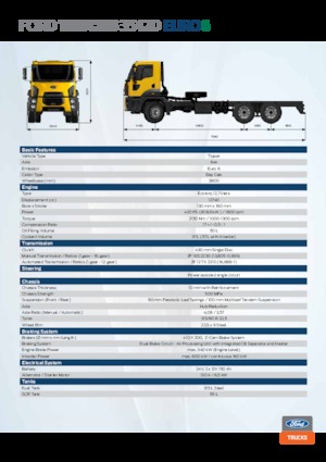 Fahrgestell Ford 3542D