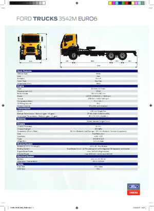 Fahrgestell Ford 3542M