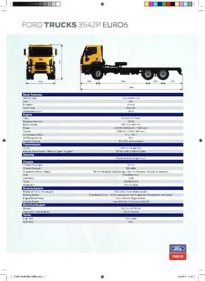 Fahrgestell Ford 3542P
