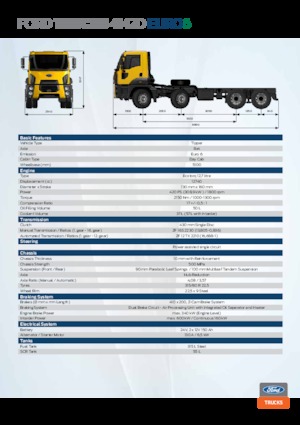 Fahrgestell Ford 4142D