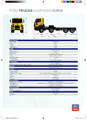 Fahrgestell Ford 4142P 6000