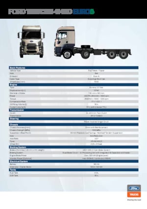 Fahrgestell Ford 4148D