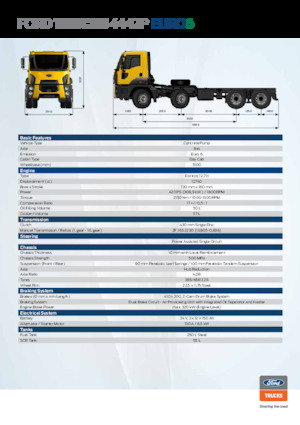 Fahrgestell Ford 4442P