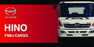 Fahrgestell Hino 500 FM8J CARGO 6x4