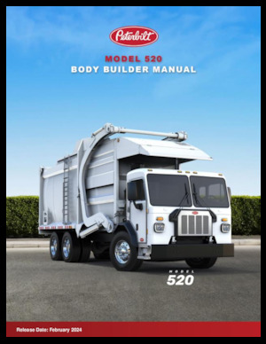 Fahrgestell Peterbilt 520 Cummins L9N