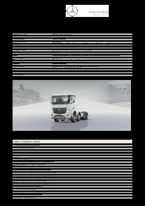 Fahrgestell Mercedes-Benz Arocs 4142 AK 8x6