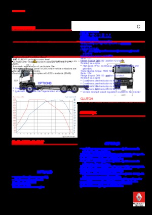 Fahrgestell Renault C 380 8X4*4 R TRIDEM