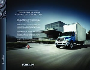 Fahrgestell International Durastar 4400 107 SBA Day Cab Cummins L9