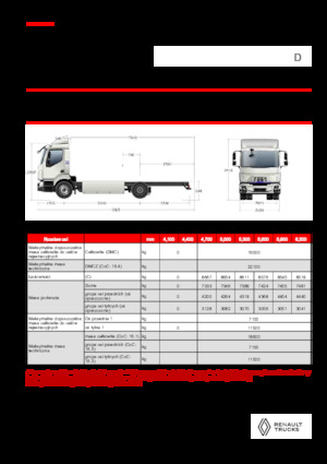 Fahrgestell Renault E-TECH D 16 XL HIGH P4x2