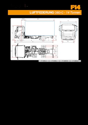 Fahrgestell Isuzu F14N Q