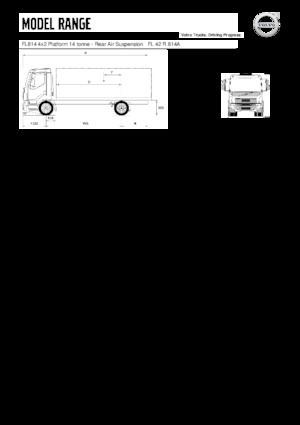 Fahrgestell Volvo Trucks FL814 4x2 Platform