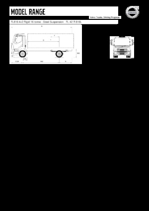 Fahrgestell Volvo Trucks FL816 4x2