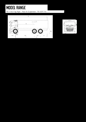 Fahrgestell Volvo Trucks FM11.330 6x2 Tag Rigid