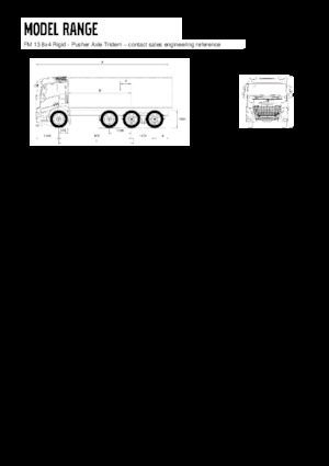 Fahrgestell Volvo Trucks FM13.420 8x4 Rigid - Pusher Axle Tridem