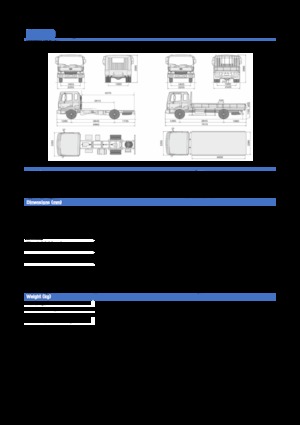 Fahrgestell Hyundai Commercial Vehicles HD120 4x2 D6GA