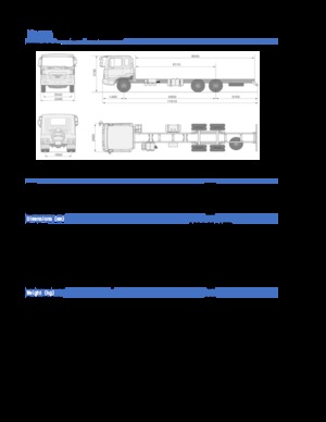 Fahrgestell Hyundai Commercial Vehicles HD250 6x4 D6AC