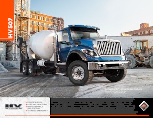 Fahrgestell International HV507 107 Crew Cab Cummins L9