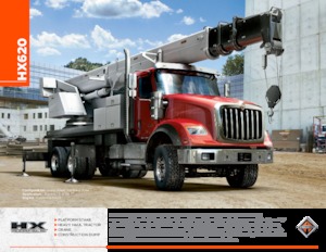 Fahrgestell International HX620 119 Day Cab Cummins ISX15