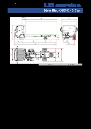 Fahrgestell Isuzu L35 F S