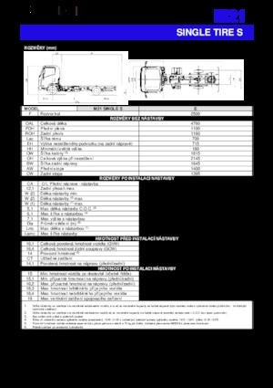 Fahrgestell Isuzu M21