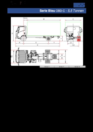Fahrgestell Isuzu M55 E