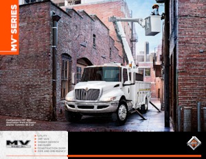 Fahrgestell International MV60H 107 Day Cab Cummins L9