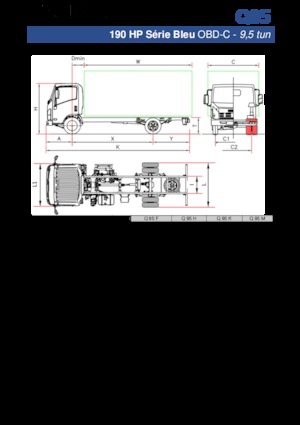 Fahrgestell Isuzu Q95 K
