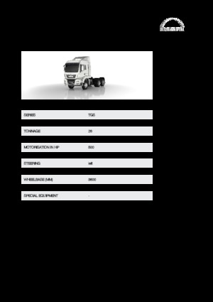 Fahrgestell MAN TGS 28.500 6x4-4