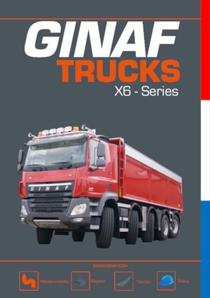 Fahrgestell Ginaf X6 4344 TS