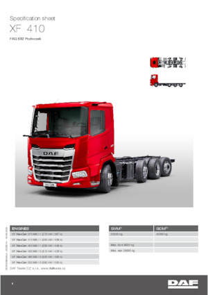 Fahrgestell DAF XF 480 FAQ
