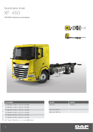 Fahrgestell DAF XF 430 FAN