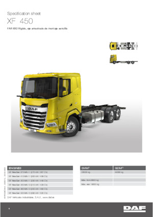 Fahrgestell DAF XF 530 FAR