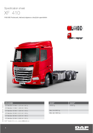 Fahrgestell DAF XF 430 FAS