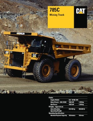 Muldenkipper-SKW Caterpillar 785C