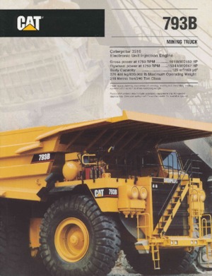 Muldenkipper-SKW Caterpillar 793B