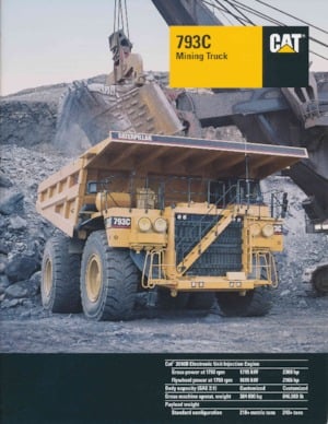 Muldenkipper-SKW Caterpillar 793C