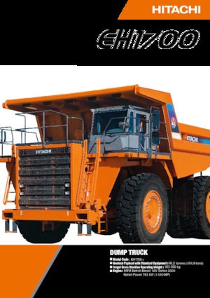 Muldenkipper-SKW Hitachi EH1700-3