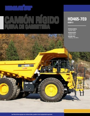 Muldenkipper-SKW Komatsu HD465-7E0