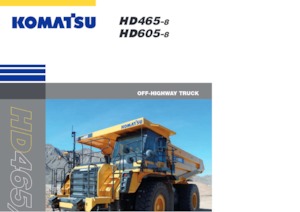 Muldenkipper-SKW Komatsu HD605-8E0
