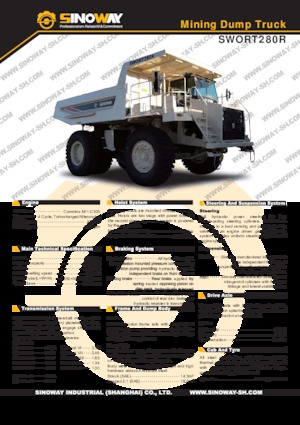 Muldenkipper-SKW Sinoway SWORT280R