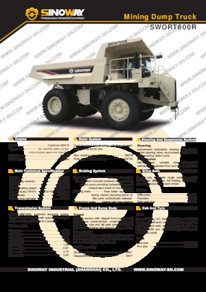 Muldenkipper-SKW Sinoway SWORT600R