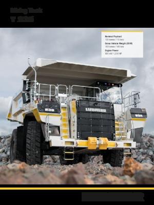 Muldenkipper-SKW Liebherr T 236