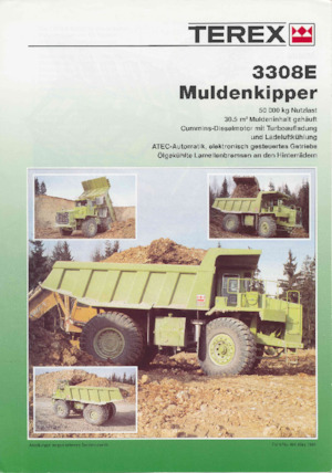 Muldenkipper-SKW Terex 3308E