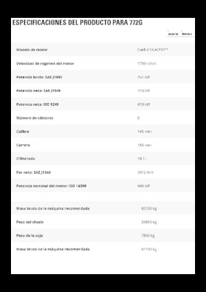 Muldenkipper-SKW Caterpillar 772G