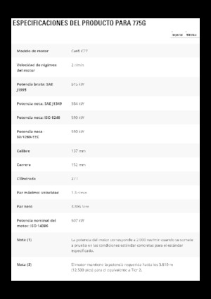 Muldenkipper-SKW Caterpillar 775G
