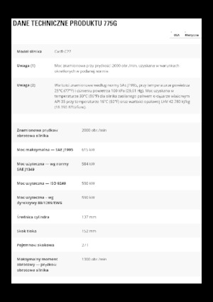 Muldenkipper-SKW Caterpillar 775G