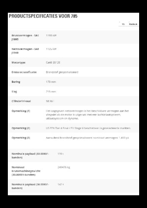 Muldenkipper-SKW Caterpillar 785